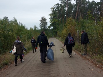 Relacja ze sprzątania Rawki – październik 2024, 